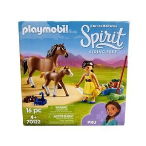 Playmobil Dreamworks Spirit Riding Free PRU 16 piece Set 70122 New